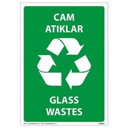 Cam Atıklar Uyarı Levhası için detaylı bilgi göster Cam Atıklar Uyarı Levhası resmi